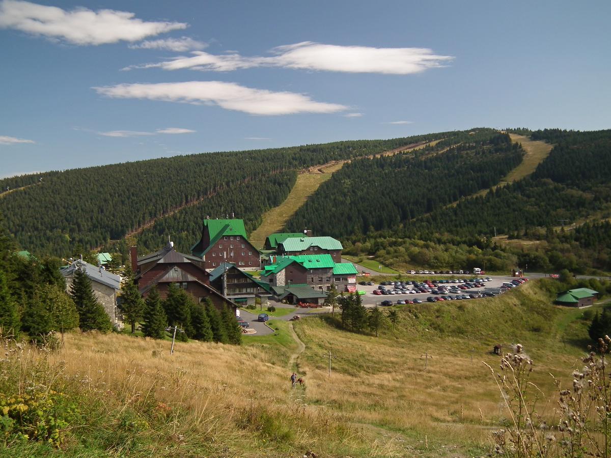 Hotel Cervenohorske Sedlo Loučná nad Desnou المظهر الخارجي الصورة