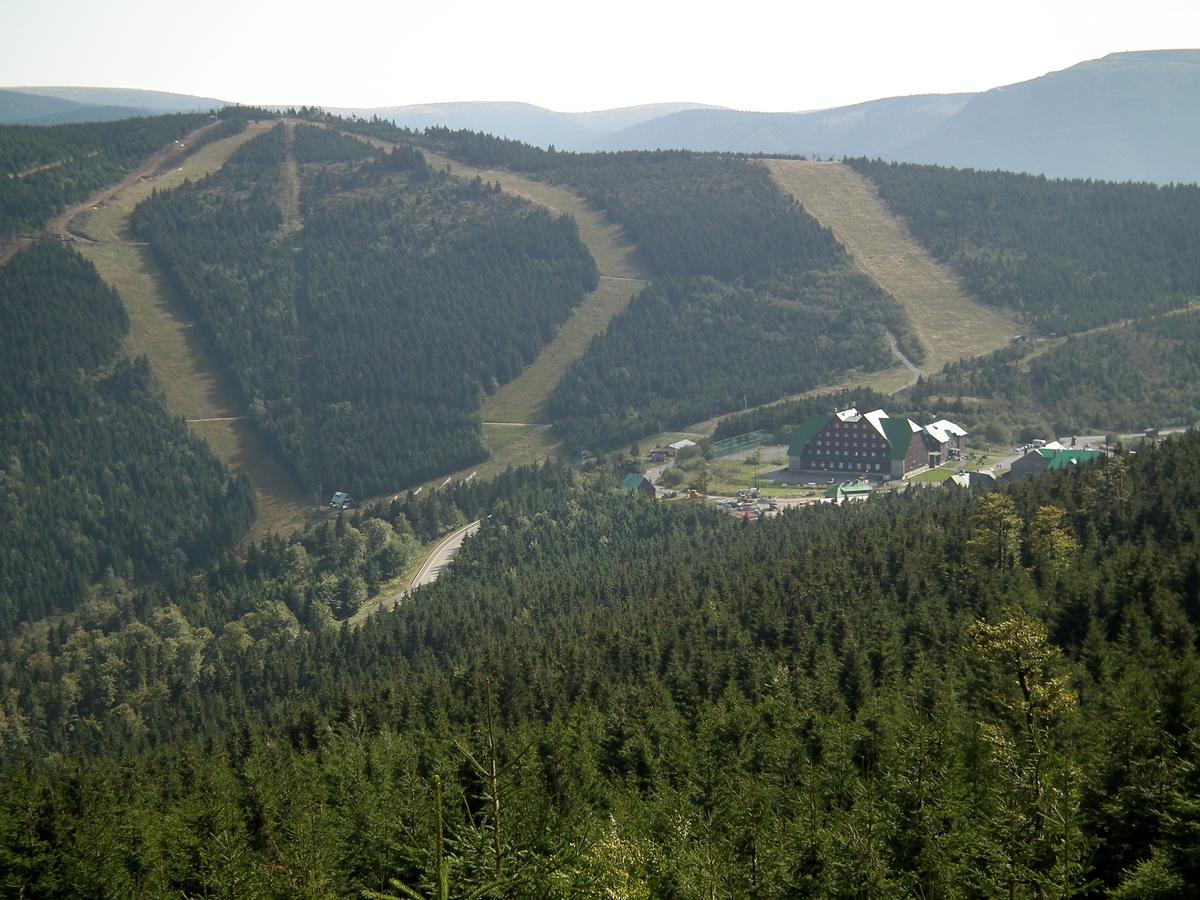 Hotel Cervenohorske Sedlo Loučná nad Desnou المظهر الخارجي الصورة